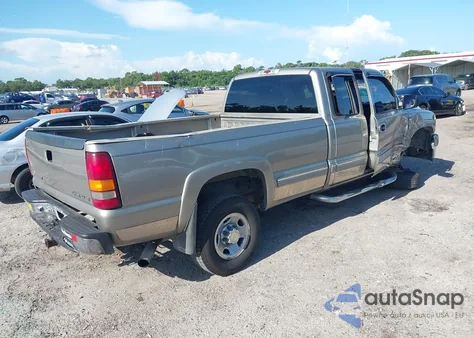 2001 Chevrolet Silverado Ls из США, поврежденный, VIN 1GCHC29171E289481